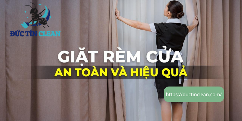 Dịch vụ giặt rèm tphcm