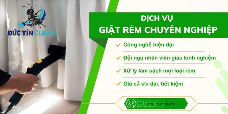 lợi ích của giặt rèm