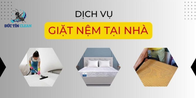 Quy trình giặt đệm tại nhà tphcm