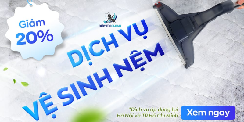 ưu điểm của giặt đệm tại nhà