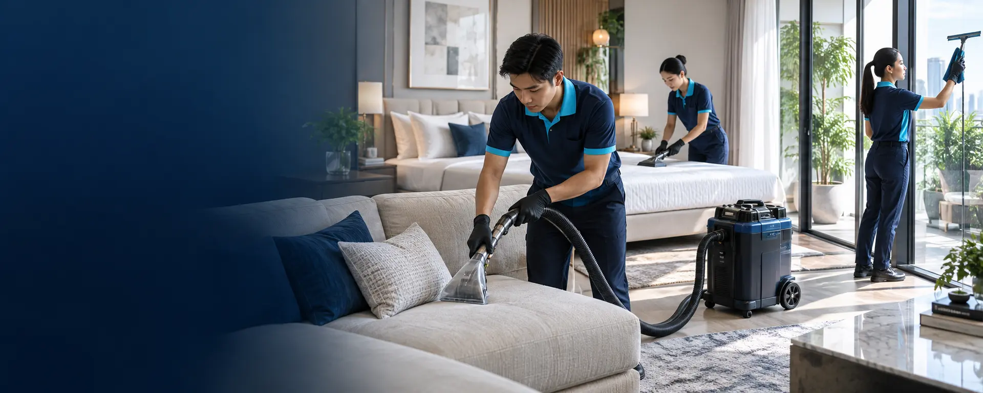 Dịch vụ vệ sinh chuyên nghiệp Đức Tín Clean