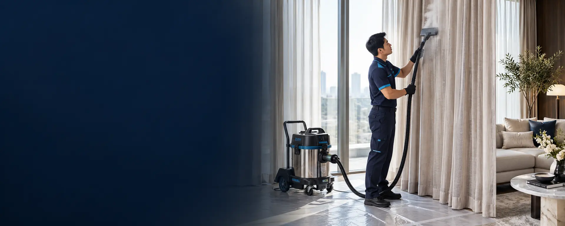 Giặt rèm Đức Tín Clean