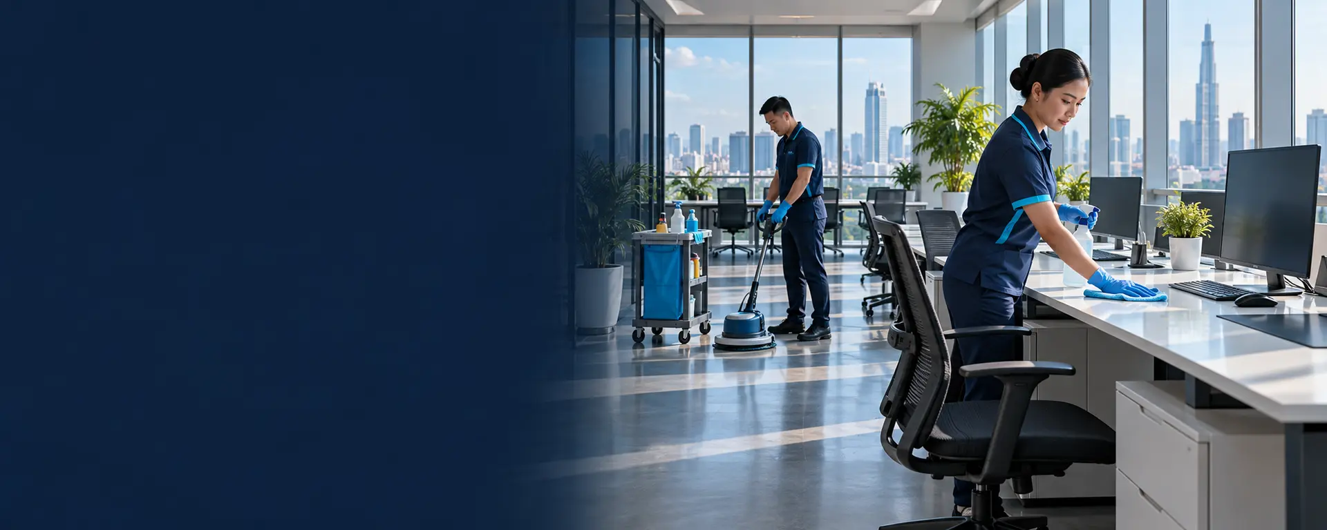 Vệ sinh văn phòng Đức Tín Clean